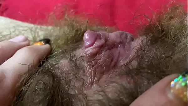 Hairy Pussy big clit compilation Pissing cumming wet bush fetish 2022