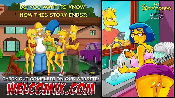 Barty fucking his friend's mother - The Simptoons Simpsons porn