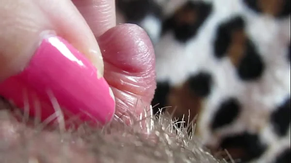 Extreme Closeup On My Huge Pulsating Clit Head