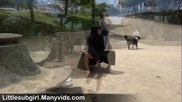 Busted Fucking Her Naked Ass in Public!