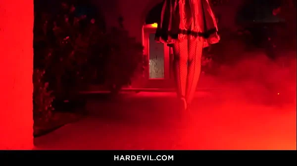 Slutty little red riding hood gets her ass stretched by a black monster cock