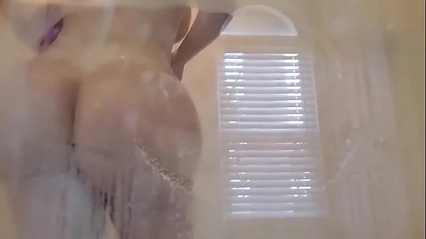 Big Ass StepMom in the Shower