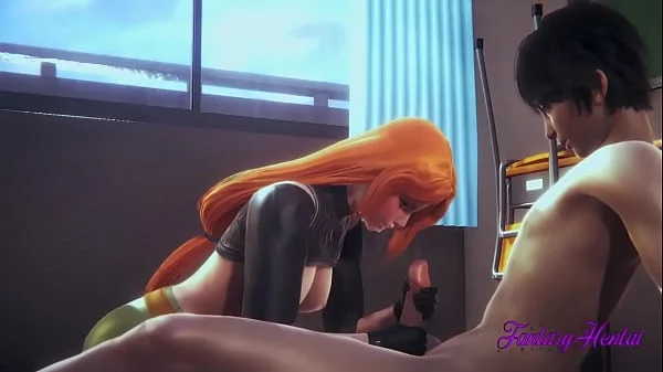 KimPossible Hentai 3D - Kim Possible blowjob and fucked - Cartoon Manga Anime Japanse Porn