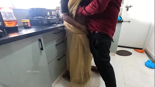 Tamil maid got fucked in kitchen