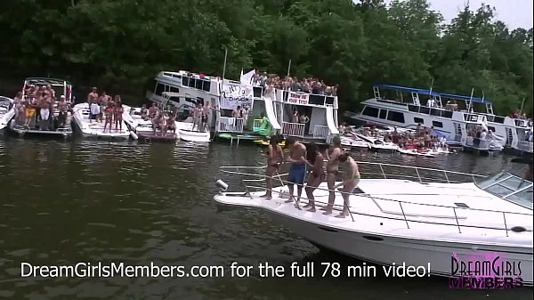 Naked Party Girls Have To Pee At Lake Of The Ozarks