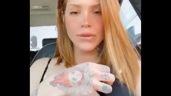 Showing boobs while driving