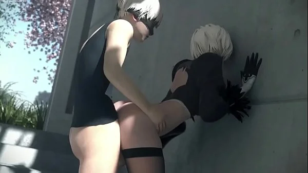 「YorHa Off-Duty」by HydraFXX [NieR: Automata Blender Porn]