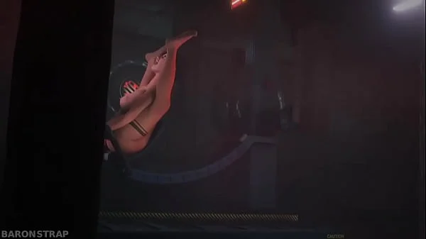 Lara Croft in the Orgasm Machine