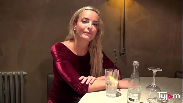 Stunning vegan blonde Victoria Pure wants to open a restaurant and gets fucked in the ass