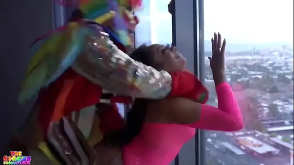 Cali Caliente gets fucked hard by a clown