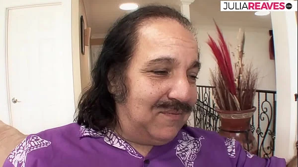 Porn superstar Ron Jeremy shows the latina teen how to fuck, last video before going to jail