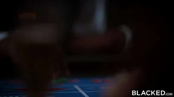 BLACKED Sexy Blonde Ivy Wolfe takes on high-stakes gambler