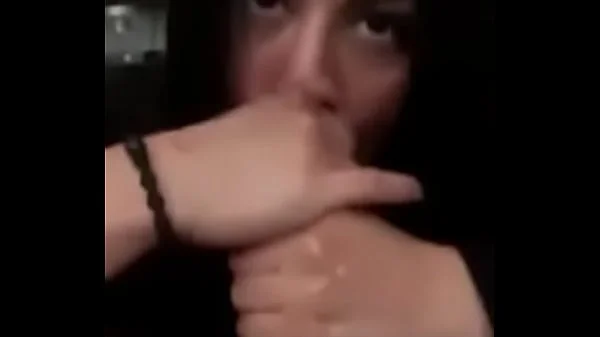 She got caught sucking dick