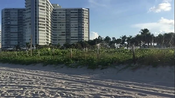 Jillian Goes To The Beach (In A Tiny Gold Bikini)