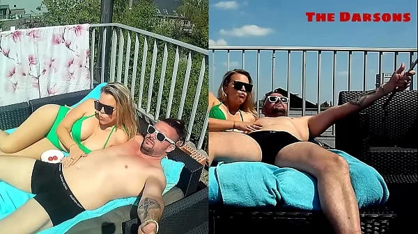 I made my husbands best friend cum on my big tits  - TheDarsons