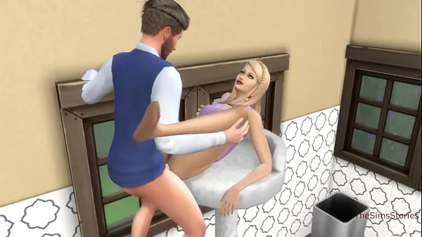 Sims 4, Stepfather seduced and fucked his stepdaughter