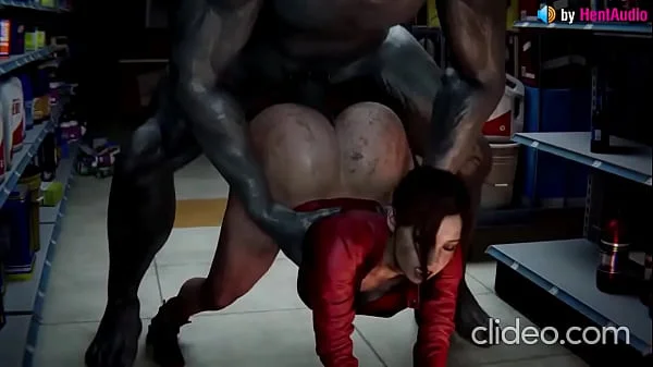 Mr X gives Claire Redfield a nice good fucking